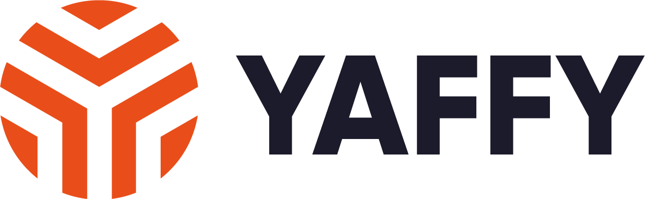Yaffy logo_orange and blue